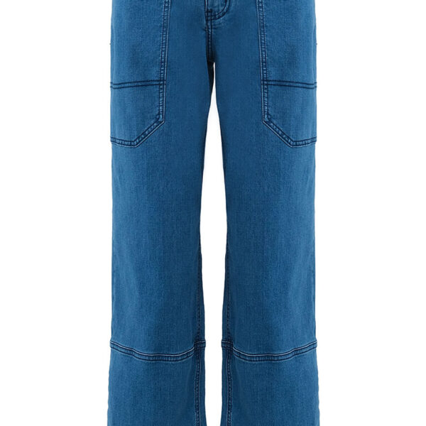 COTTON Contessa Straight Cut Jeans - Medium Wash PREMIUM